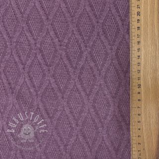 STRICKSTOFF jacquard Diamond lavender