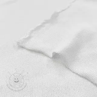 Strickstoff BABY KNIT white