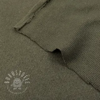 Strickstoff BABY KNIT camo green