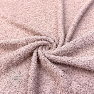 Strickstoff Paris bouclé rose