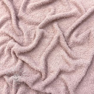 Strickstoff Paris bouclé rose