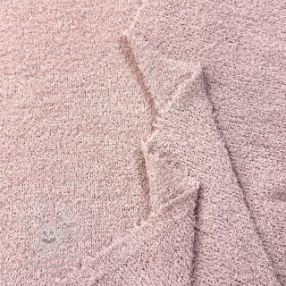 Strickstoff Paris bouclé rose