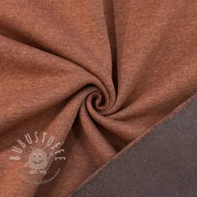 Sweat kuschel MELANGE brick