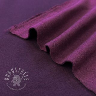 Sweat kuschel MELANGE bordeaux