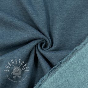 Sweat kuschel MELANGE dark petrol