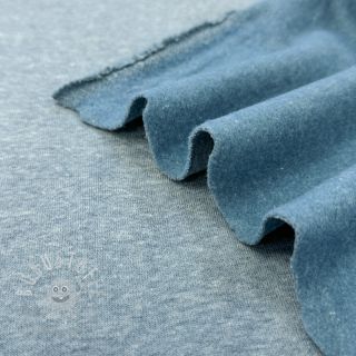 Sweat kuschel MELANGE old blue