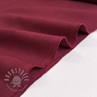 Leinenstoff gewaschen BARCELONA bordeaux