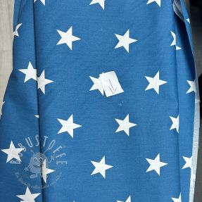 Baumwollstoff Stars indigo 2.Klasse