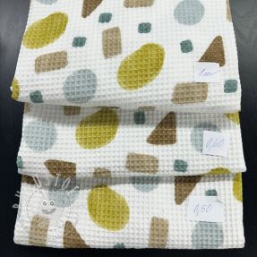 Stoffreste Waffelstoff 207