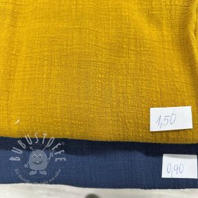 Stoffreste Baumwollstoff mit Leinen 049