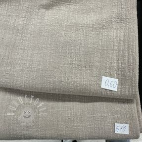 Stoffreste Baumwollstoff mit Leinen 051