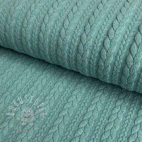 STRICKSTOFF jacquard Cably dark green