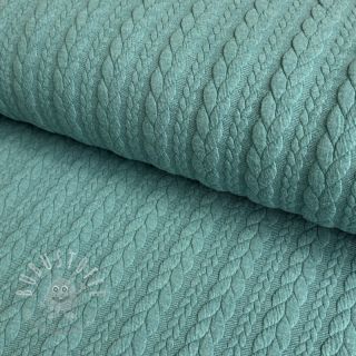 STRICKSTOFF jacquard Cably dark green