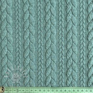 STRICKSTOFF jacquard Cably dark green
