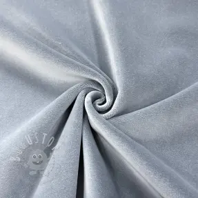 Samt VELVET PREMIUM blue grey