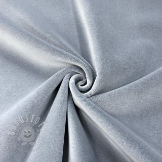 Samt VELVET PREMIUM blue grey
