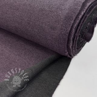 Mantelstoff DOUBLE FACE WITH JERSEY violet