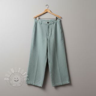 Leinenstoff gewaschen sage