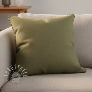 Leinenstoff gewaschen dark moss green