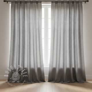 Leinenstoff gewaschen STONEWASHED PREMIUM middle grey