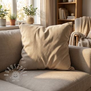 Samt VELVET LIGHT dark beige