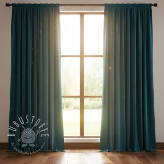 Samt VELVET LIGHT dark petrol