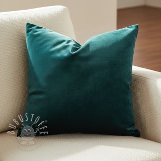 Samt VELVET STRETCH petrol