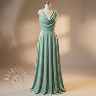 Samt VELVET STRETCH mint