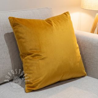 Samt VELVET STRETCH ochre