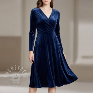 Samt VELVET STRETCH navy