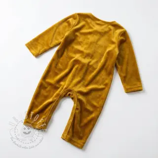 Samt VELVET STRETCH camel