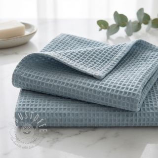 Waffelstoff blue heaven