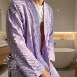 Waffelstoff bright lilac