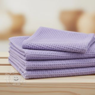Waffelstoff bright lilac