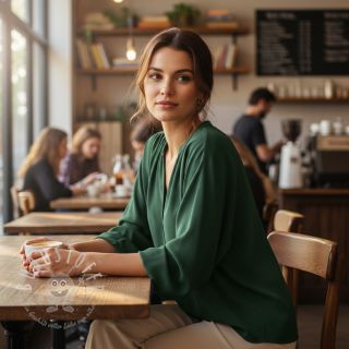 Viskosestoff RADIANCE dark green