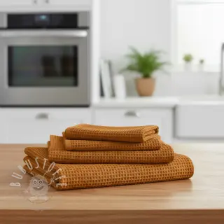 Waffelstoff rust