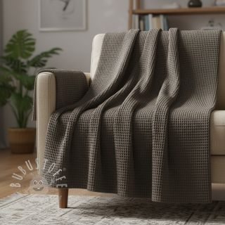 Waffelstoff anthracite