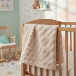 Waffelstoff light beige