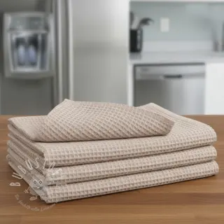 Waffelstoff light beige