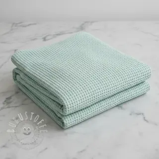 Waffelstoff mint