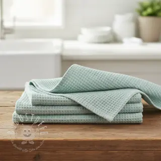 Waffelstoff mint