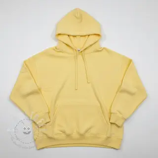 Sweatstoff PREMIUM pale banana
