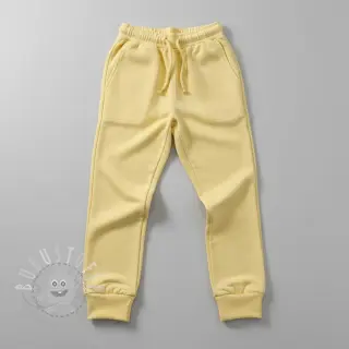 Sweatstoff PREMIUM pale banana
