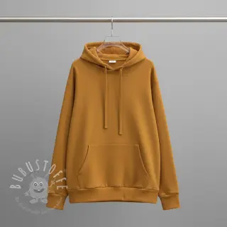 Sweatstoff PREMIUM dark camel