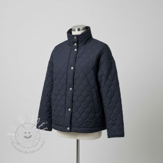 Steppstoffe Round navy