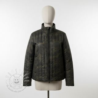 Steppstoffe Camouflage army green