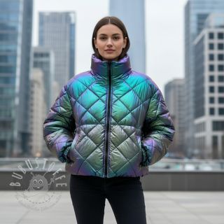 Steppstoffe FOIL Rainbow multi