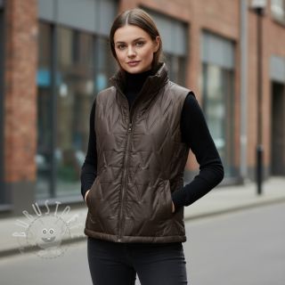 Steppstoffe Triangle taupe