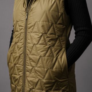 Steppstoffe Triangle olive