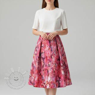 Steppstoffe Snake gardini pink